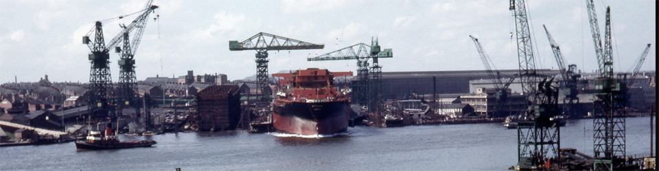 The Ottowea Launch in 1964 on the Tyne